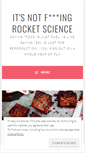 Mobile Screenshot of itsnotfingrocketscience.com