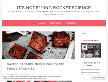 Tablet Screenshot of itsnotfingrocketscience.com